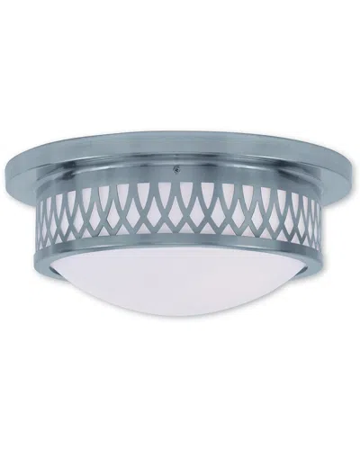 Livex Lighting Livex Westfield 2-light Brushed Nickel Ceiling Mount