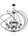 Livex Lighting Livex Westfield 8-light + 4-light Ob Foyer Chandelier