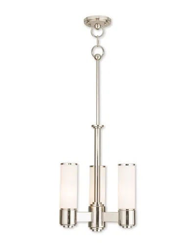 Livex Lighting Livex Weston 3-light Polished Nickel Mini Chandelier