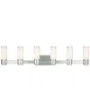 Livex Lighting Livex Weston 6-light Bn Wall Sconce/ Bath-light