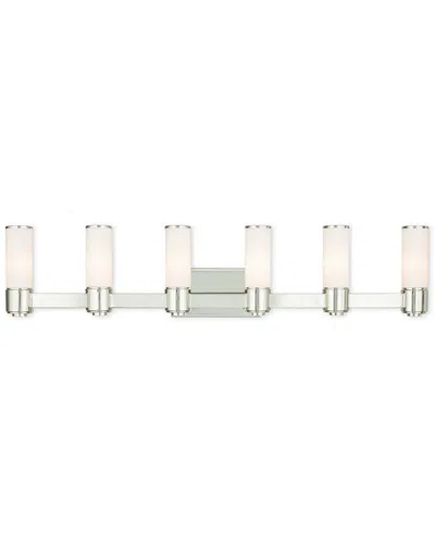 Livex Lighting Livex Weston 6-light Pn Wall Sconce/ Bath-light