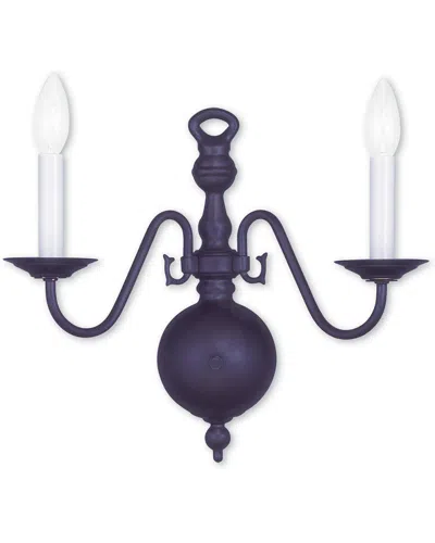 Livex Lighting Livex Williamsburgh 2-light Bronze Wall Sconce