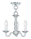 Livex Lighting Livex Williamsburgh 3-light Bn Chain Hang/ceiling Mount