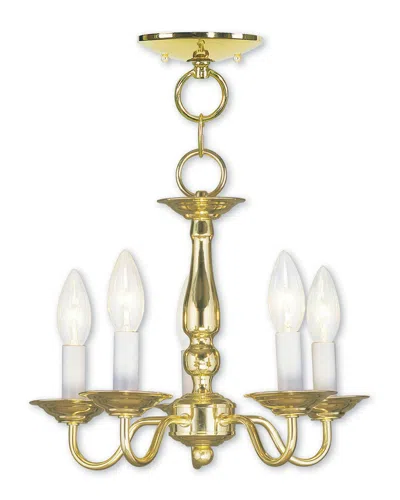 Livex Lighting Livex Williamsburgh 5-light Pb Chain Hang/ceiling Mount