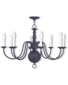 Livex Lighting Livex Williamsburgh 8-light Bronze Chandelier