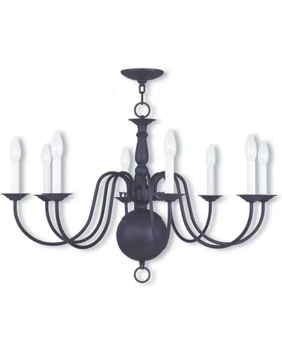 Livex Lighting Livex Williamsburgh 8-light Bronze Chandelier