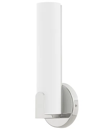 Livex Lighting Lund 10w Led Polished Chrome Ada Wall Sconce