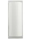Livex Lighting Meridian 2-light Brushed Nickel Wall Sconce In Silver