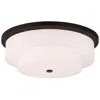 Livex Lighting Meridian 5-light Bronze Flush Mount Ceiling Light