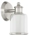Livex Lighting Middlebush 1 Lt Bn Wall Sconce