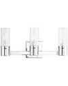 Livex Lighting Midtown 3-light Polished Chrome Bath-light