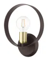 Livex Lighting Modesto Bronze Sconce In Bronze