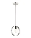 Livex Lighting Modesto Nickel Pendant In Nickel