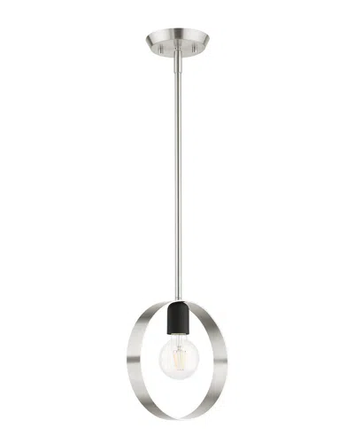 Livex Lighting Modesto Nickel Pendant