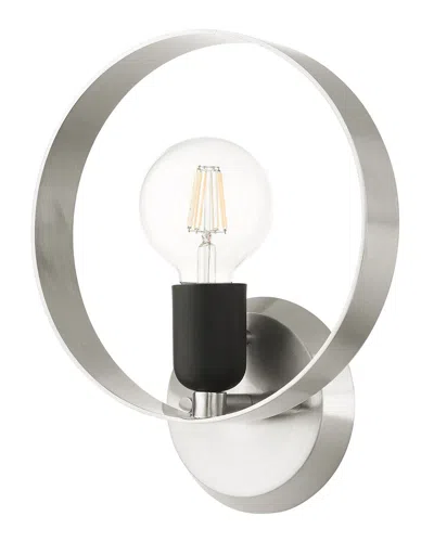Livex Lighting Modesto Nickel Sconce