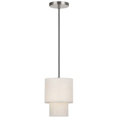 Livex Lighting Monroe 1 Light Brushed Nickel Mini Pendant