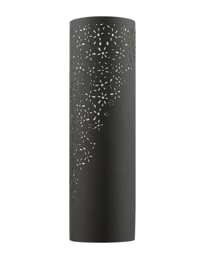 Livex Lighting Noria Black 2 Light Sconce 1