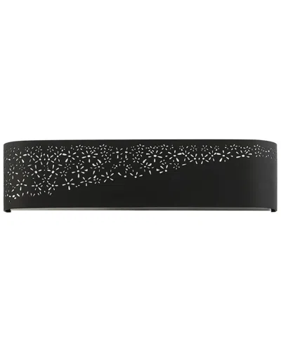 Livex Lighting Noria Black 4 Light Vanity Sconce