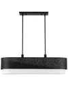 Livex Lighting Noria Black 6 Light Chandelier In Black