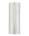 Livex Lighting Noria Nickel 2 Light Sconce In Nickel