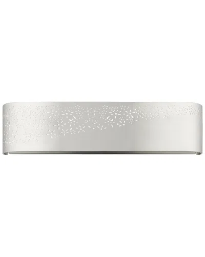 Livex Lighting Noria Nickel 4 Light Vanity Sconce