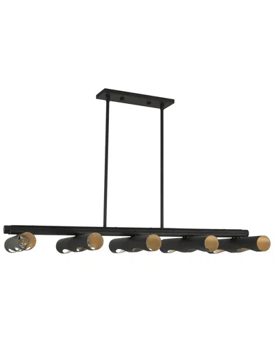 Livex Lighting Novato Black 10 Light Chandelier