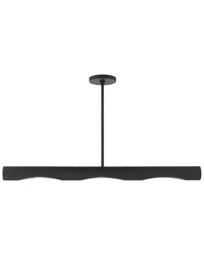 Livex Lighting Novato Black 3 Light Chandelier