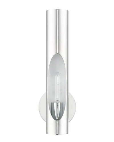 Livex Lighting Novato Chrome Sconce In Metallic
