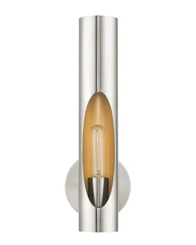 Livex Lighting Novato Nickel Sconce