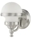 Livex Lighting Oldwick 1-light Bn Bath-light/wall Sconce