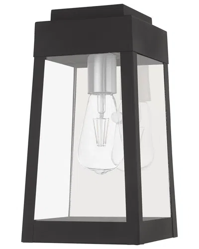 Livex Lighting Oslo 1 Lt Black Outdoor Wall Lantern