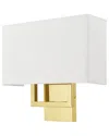 Livex Lighting Pierson 2 Lt Pb Ada Wall Sconce