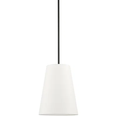 Livex Lighting Prato 11" Wide Black Mini Pendant Light