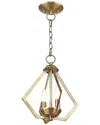 Livex Lighting Prism 2-light Ab Mini Chandelier/ceiling Mount