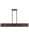 Livex Lighting Ravena Bronze 4 Light Chandelier In Bronze