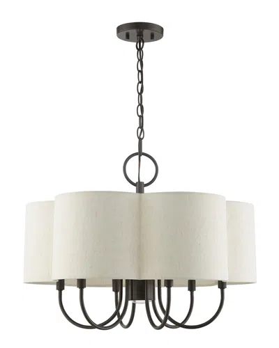 Livex Lighting Solstice Bronze 7 Light Chandelier