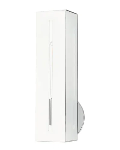 Livex Lighting Soma Chrome Sconce In Metallic