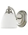 Livex Lighting Somerville 1-light Polished Chrome Wall Sconce In Silver