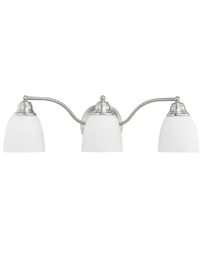 Livex Lighting Somerville 3-light Brushed Nickel Bath-light