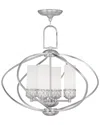 Livex Lighting Westfield 4-light Brushed Nickel Chandelier