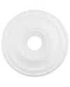 Livex Lighting White Ceiling Medallion In White