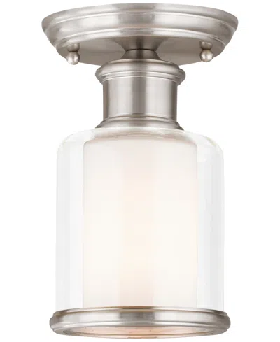 Livex Middlebush Flush Mount Light In Brushed Nickel