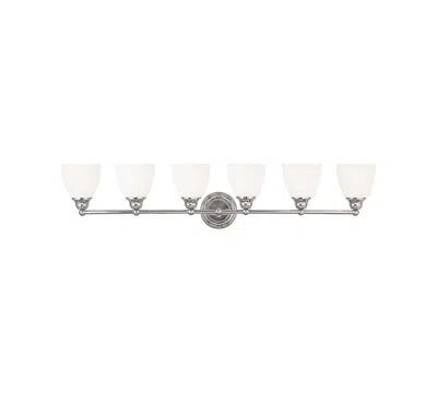 Livex Somerville Vanity Lighting In Polished Chrome