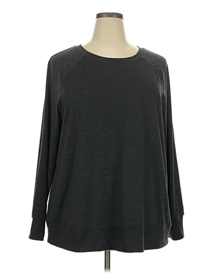Pre-owned Livi 3/4 Sleeve T-shirt In Gray