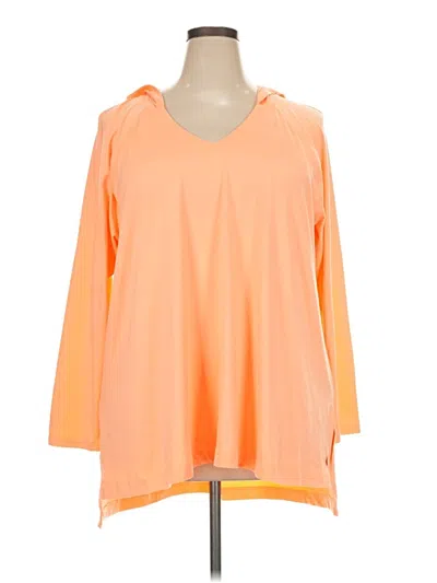 Pre-owned Livi 3/4 Sleeve T-shirt In Orange