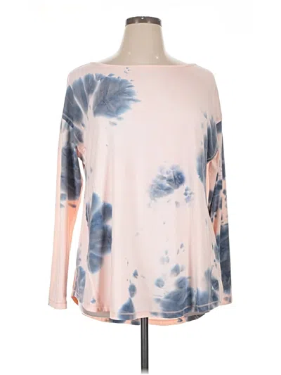 Pre-owned Livi 3/4 Sleeve T-shirt In Pink