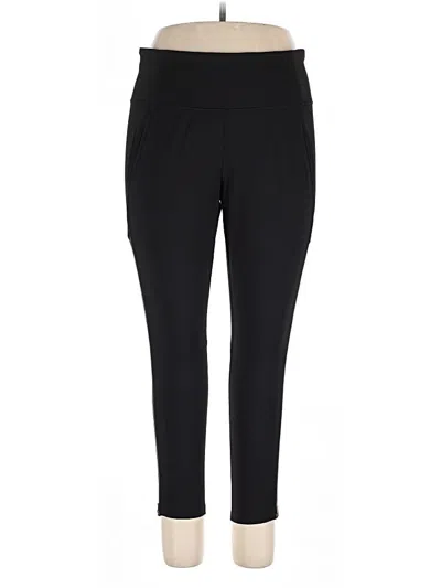 Pre-owned Livi Active Active Pants In Black