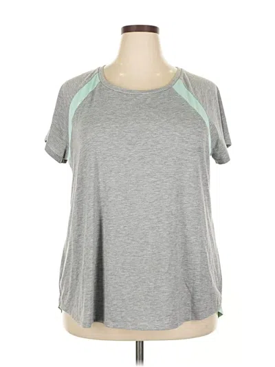 Pre-owned Livi Active Active T-shirt In Gray