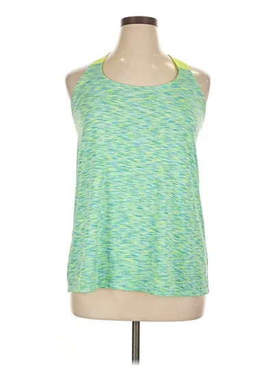 Pre-owned Livi Active Active Tank Top In Green