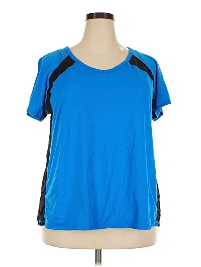 Pre-owned Livi Active Active T-shirt In Blue